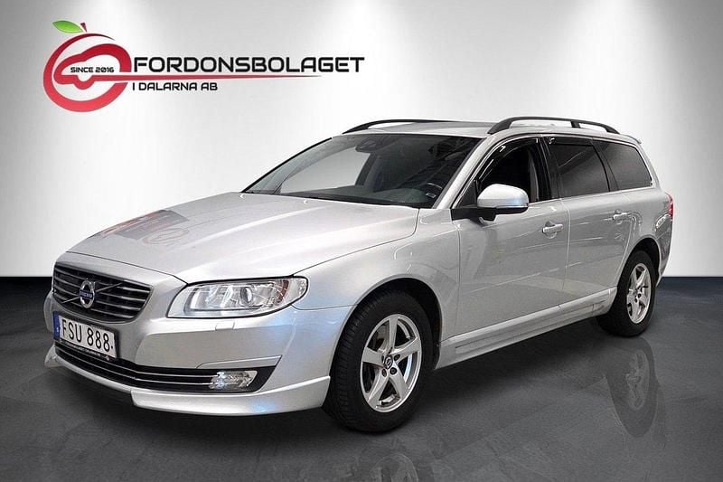 Silver Begagnad 2015 Volvo V70 Momentum Kombi | 119 700 kr (Marknadspris) - Bild 1/4