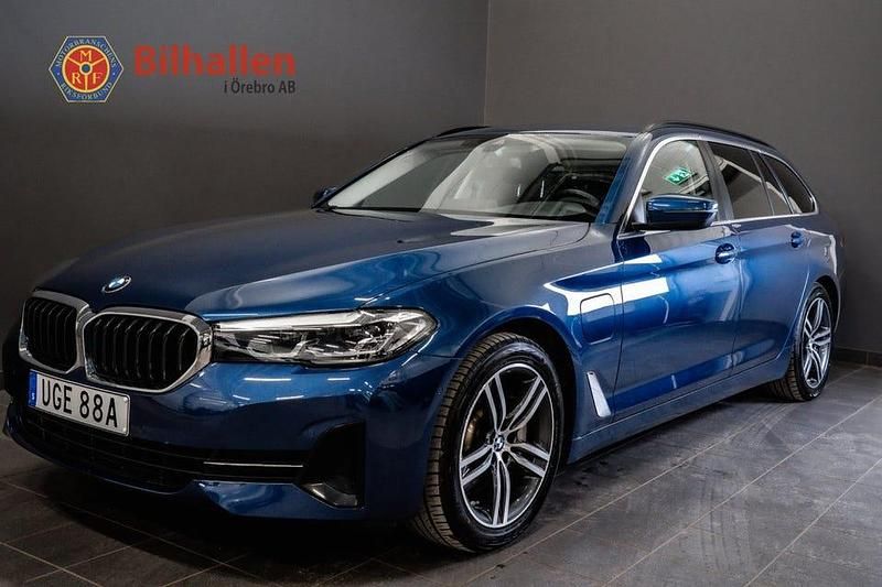 Begagnad BMW 530 292 HK (214 kW) 2021 Blå Kombi