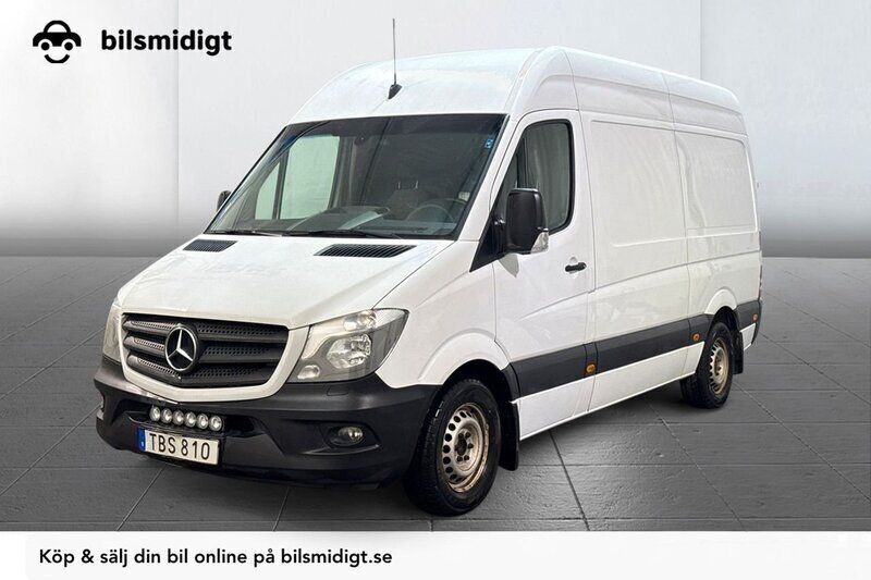 Vit Begagnad 2017 Mercedes Sprinter Van | 139 900 kr - Bild 1/4