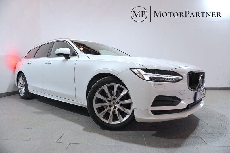Vit Begagnad 2019 Volvo V90 Momentum Kombi | 239 900 kr (Marknadspris) - Bild 1/4