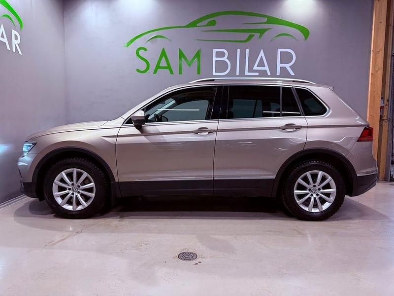 Begagnad VW Tiguan GT 190 HK (139 kW) 2018 Brun SUV