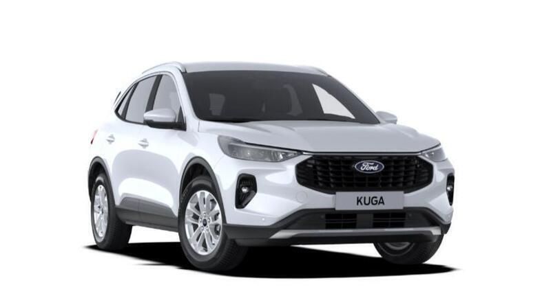 Vit Ny 2024 Ford Kuga Titanium SUV | 479 900 kr (Marknadspris) - Bild 1/4