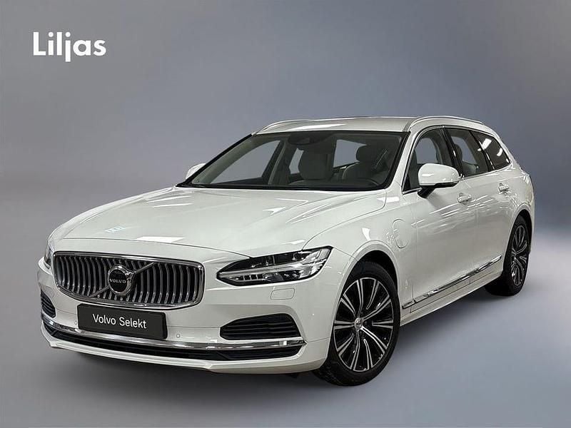 Vit Begagnad 2021 Volvo V90 Inscription Kombi | 339 000 kr (Bra pris) - Bild 1/3