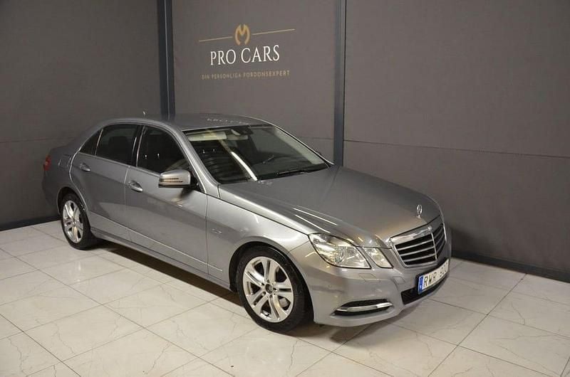 Silver Begagnad 2011 Mercedes E250 Avantgarde Sedan | 93 900 kr (Marknadspris) - Bild 1/4