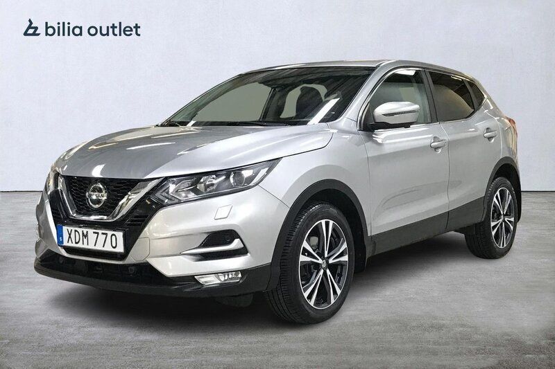Silver Begagnad 2018 Nissan Qashqai 360º SUV | 159 900 kr (Marknadspris) - Bild 1/3