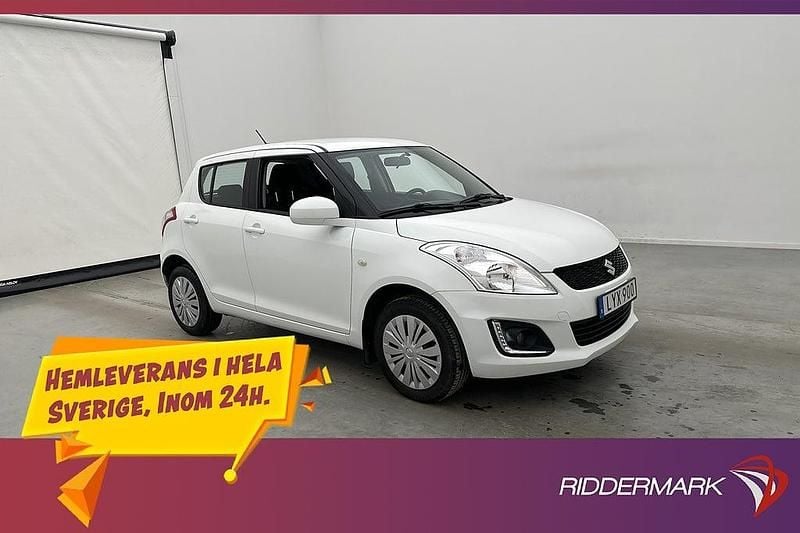 Begagnad Suzuki Swift 94 HK (69 kW) 2015 Vit Halvkombi