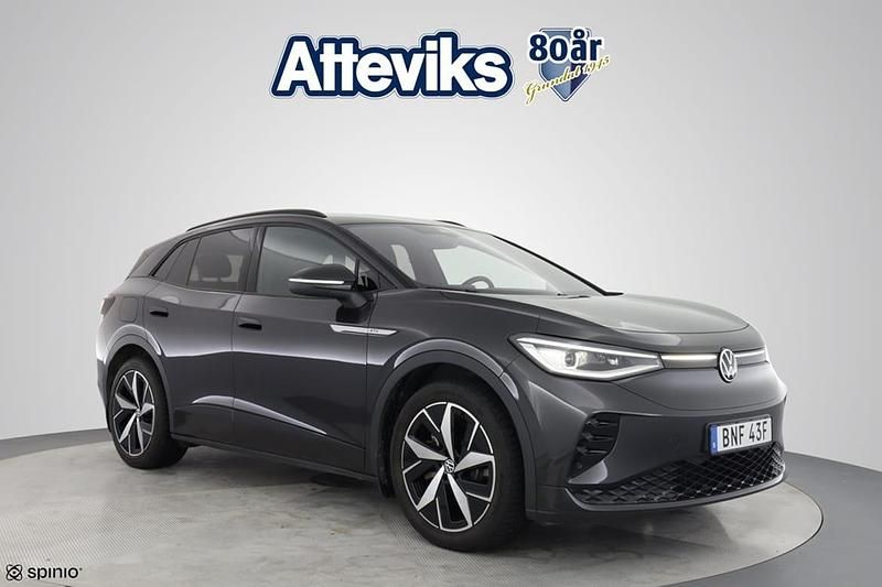Mörkgrå (grå) Begagnad 2022 VW ID.4 GTX SUV | 379 900 kr (Marknadspris) - Bild 1/4