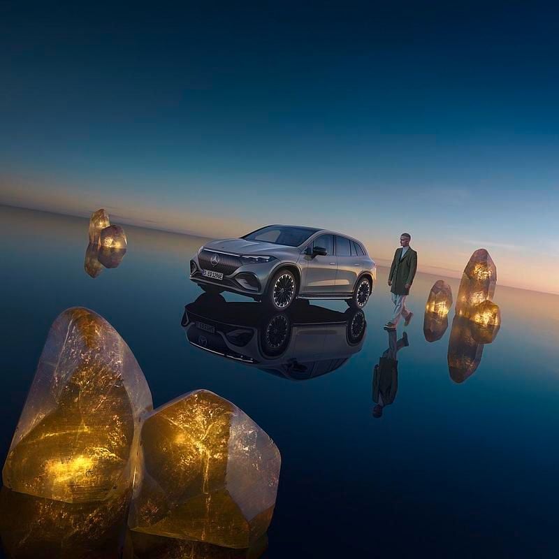 Begagnad Mercedes EQS500 2024 SUV