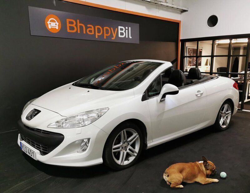 Vit Begagnad 2011 Peugeot 308 CC Cab | 78 900 kr (Bra pris) - Bild 1/4