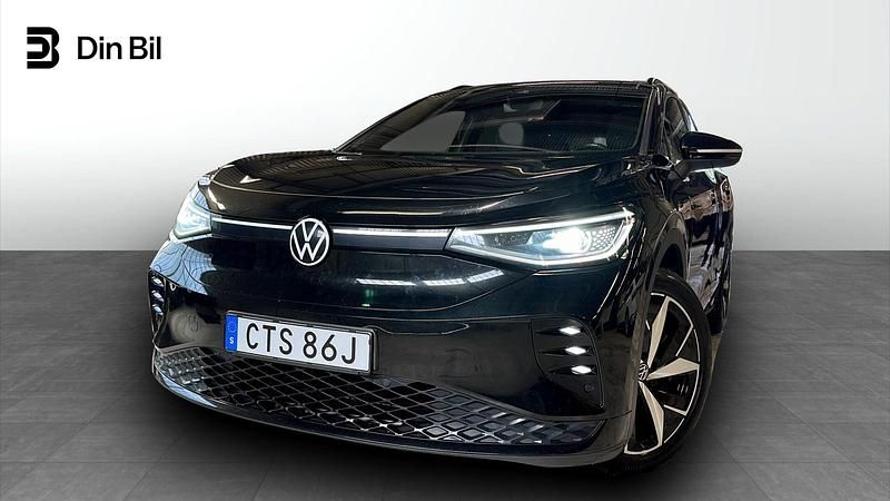 Svart Begagnad 2022 VW ID.4 GTX SUV | 299 500 kr (Superpris) - Bild 1/4