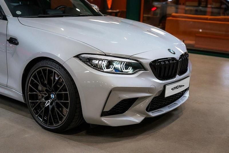 Begagnad BMW M2 Competition Edition 411 HK (302 kW) 2019 Silver Sportkupé