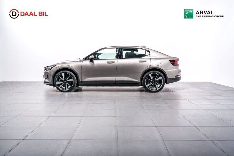 Grå Begagnad 2021 Polestar 2 Long Range Dual motor Halvkombi | 380 000 kr (Marknadspris) - Bild 1/4
