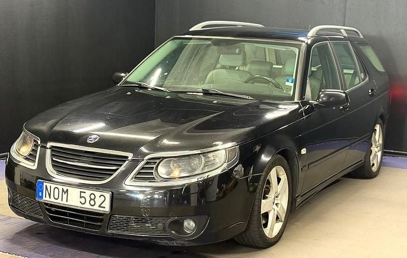 Begagnad Saab 9-5 Vector 185 HK (136 kW) 2008 Svart Kombi