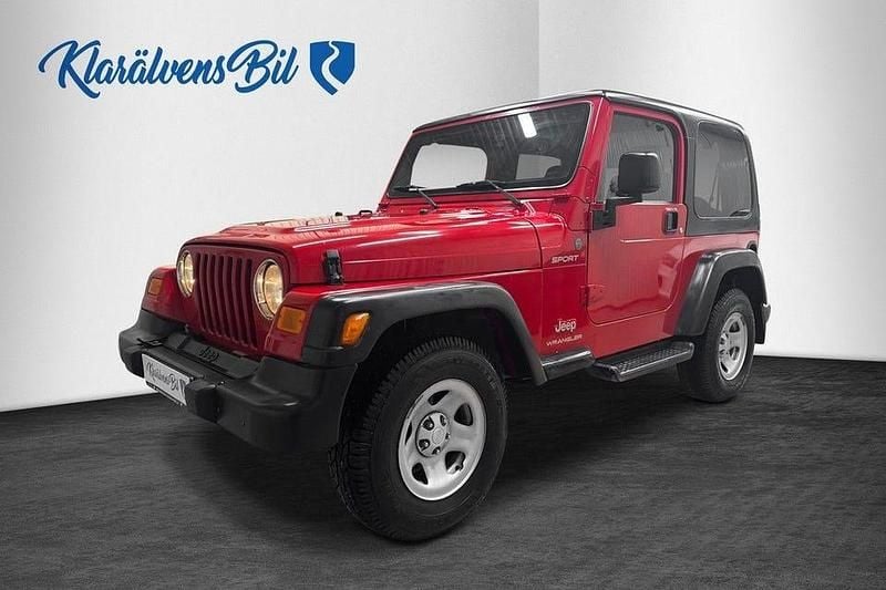 Röd Begagnad 2005 Jeep Wrangler SUV | 229 900 kr - Bild 1/4
