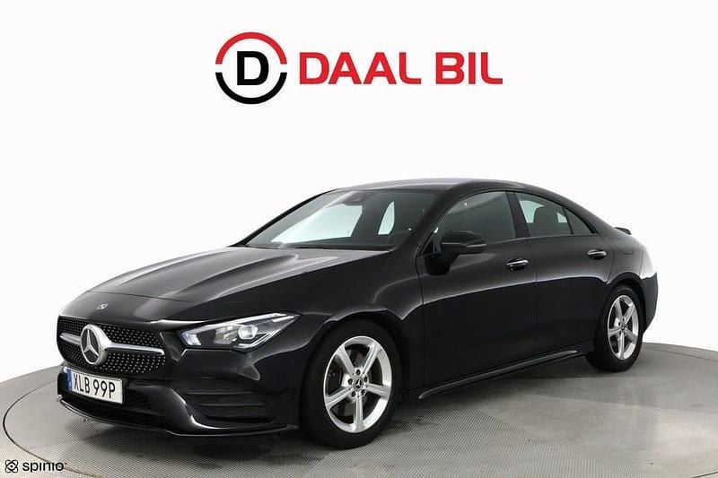 Svart Begagnad 2019 Mercedes CLA200 AMG Sportkupé | 289 700 kr (Bra pris) - Bild 1/4