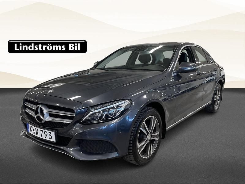 Begagnad Mercedes C220 Avantgarde 170 HK (125 kW) 2015 Mörkgrå Sedan