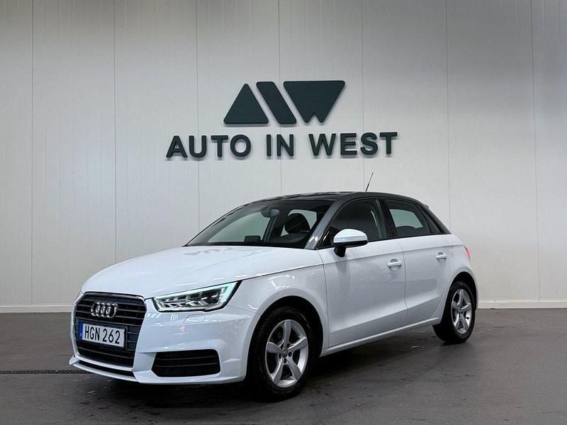 Vit Begagnad 2016 Audi A1 Sportback Sport Halvkombi | 129 900 kr (Marknadspris) - Bild 1/4