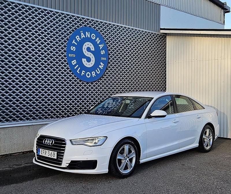Begagnad Audi A6 190 HK (139 kW) 2014 Vit Sedan