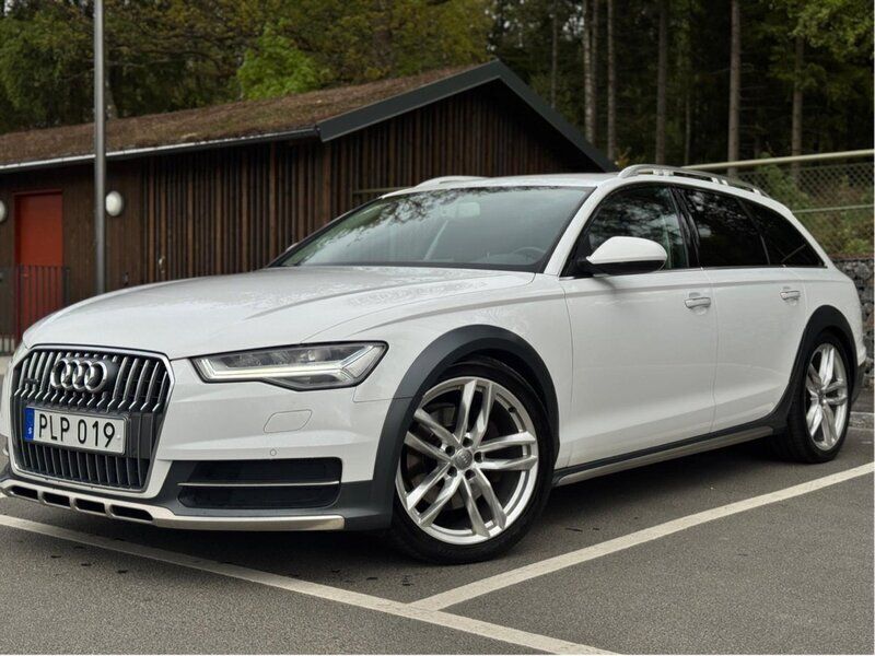 Vit Begagnad 2018 Audi A6 Allroad Kombi | 259 000 kr (Marknadspris) - Bild 1/4