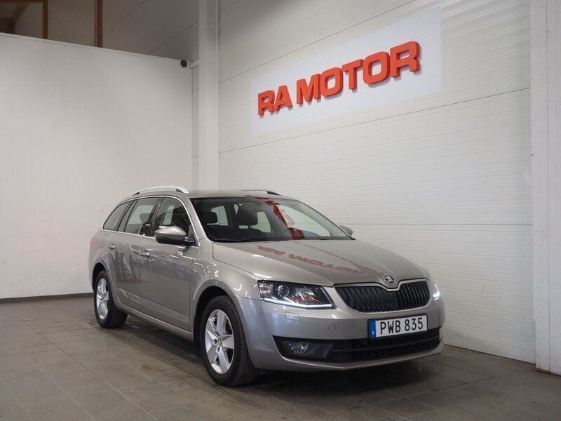 Ljusbrun Begagnad 2014 Skoda Octavia Elegance Kombi | 129 900 kr (Lite dyr) - Bild 1/3