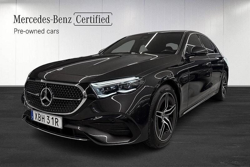 Grå Begagnad 2024 Mercedes E300 Premium Sedan | 639 000 kr (Superpris) - Bild 1/4