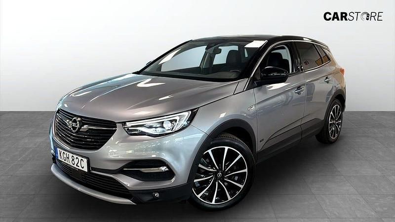 Grå Begagnad 2021 Opel Grandland X SUV | 249 900 kr - Bild 1/4