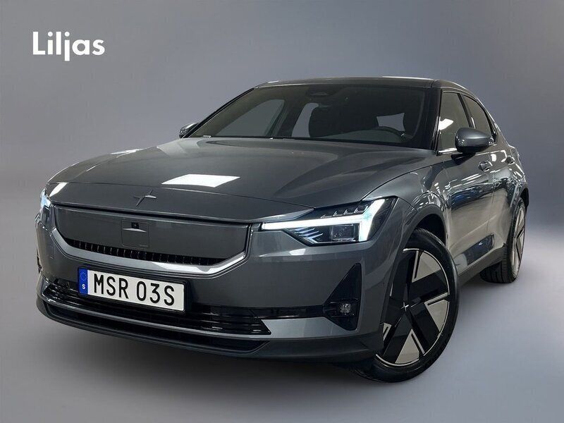 Grå Begagnad 2024 Polestar 2 Plus Sedan | 539 000 kr - Bild 1/4