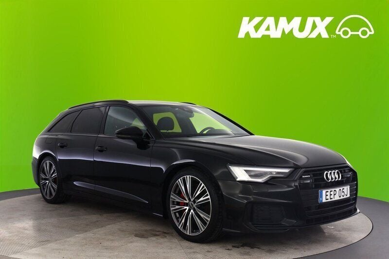 Svart Begagnad 2022 Audi A6 S-Line Kombi | 368 800 kr (Bra pris) - Bild 1/3