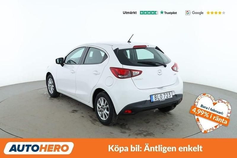Begagnad Mazda 2 91 HK (66 kW) 2018 Vit Halvkombi