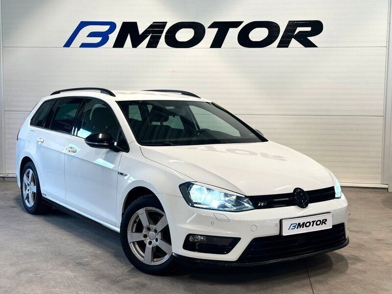 Vit Begagnad 2016 VW Golf VII GT Kombi | 149 900 kr (Marknadspris) - Bild 1/4