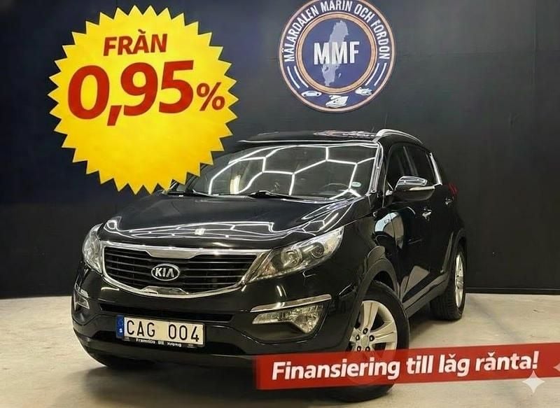 Svart Begagnad 2013 Kia Sportage EX SUV | 99 800 kr (Bra pris) - Bild 1/4
