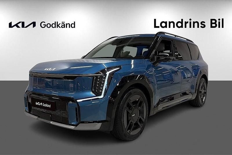 Begagnad Kia EV9 GT-Line 283 kW (385 HK) 2025 Blå SUV
