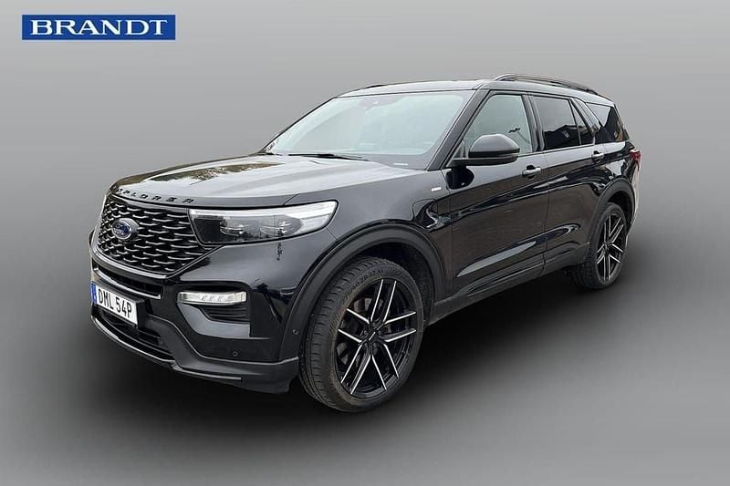 Svart Begagnad 2020 Ford Explorer ST-Line SUV | 449 900 kr (Dyr) - Bild 1/4