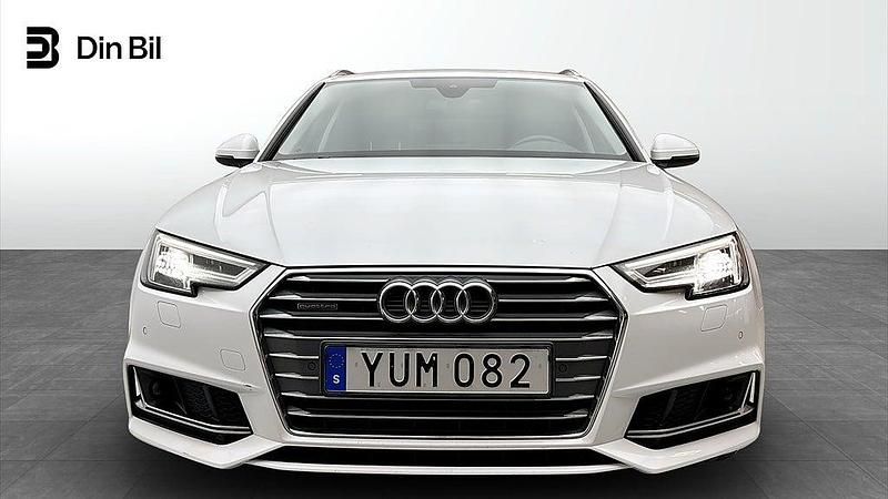 Begagnad Audi A4 Comfort 190 HK (139 kW) 2018 Vit Kombi