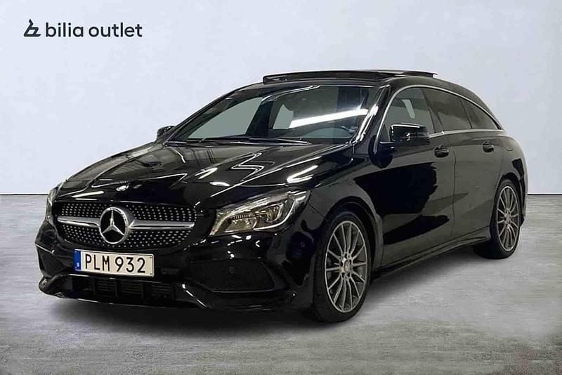 Svart Begagnad 2017 Mercedes CLA220 Shooting Brake Kombi | 207 900 kr (Marknadspris) - Bild 1/1