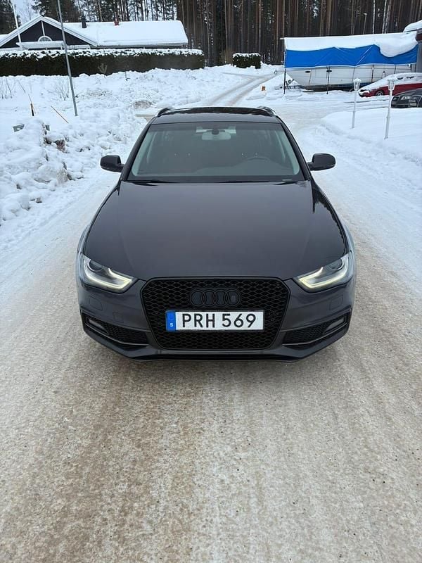 Begagnad Audi A4 190 HK (139 kW) 2015 Lavagrå Kombi