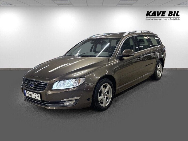 Brun Begagnad 2016 Volvo V70 Standard Kombi | 239 900 kr - Bild 1/4