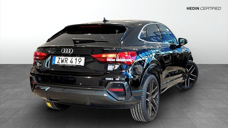 Begagnad Audi Q3 Sportback 150 HK (110 kW) 2021 Svart SUV