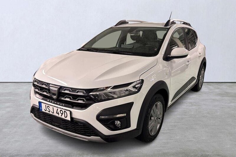 Vit Begagnad 2022 Dacia Sandero Comfort Halvkombi | 155 000 kr (Marknadspris) - Bild 1/4