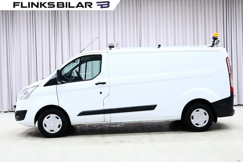 Vit Begagnad 2018 Ford Transit Custom Van | 157 900 kr (Marknadspris) - Bild 1/4