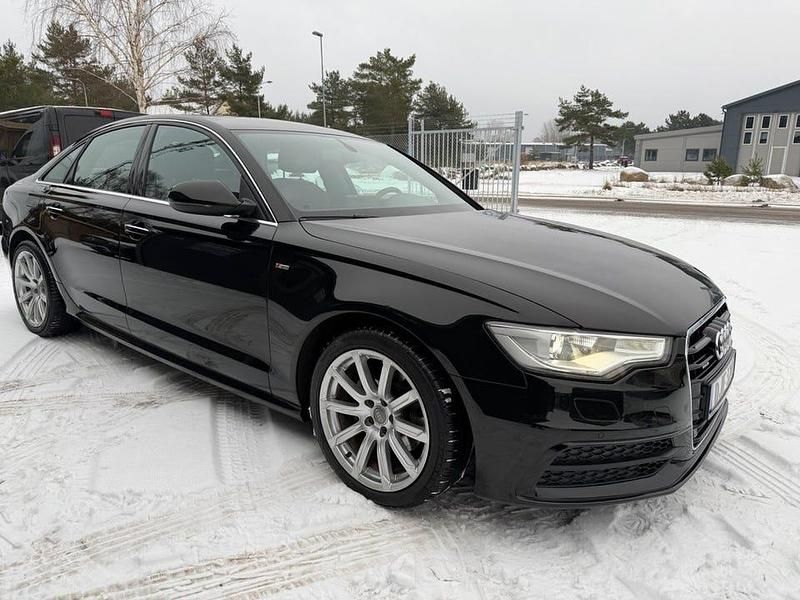 Begagnad Audi A6 Proline 204 HK (150 kW) 2014 Svart Sedan
