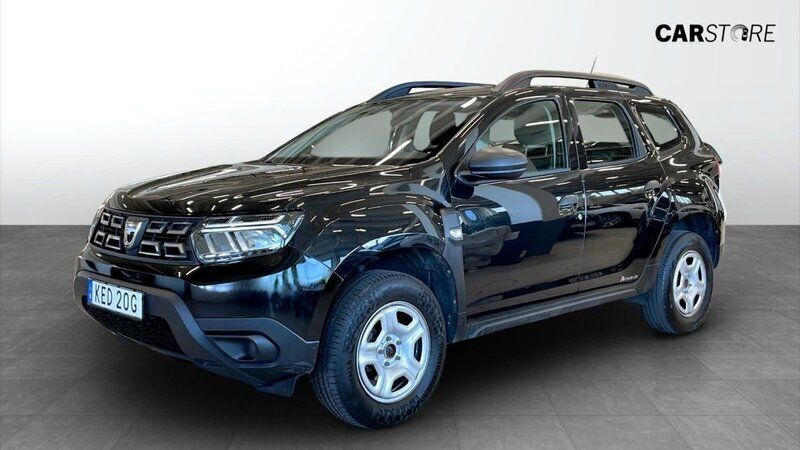 Svart Begagnad 2022 Dacia Duster SUV | 129 900 kr - Bild 1/4