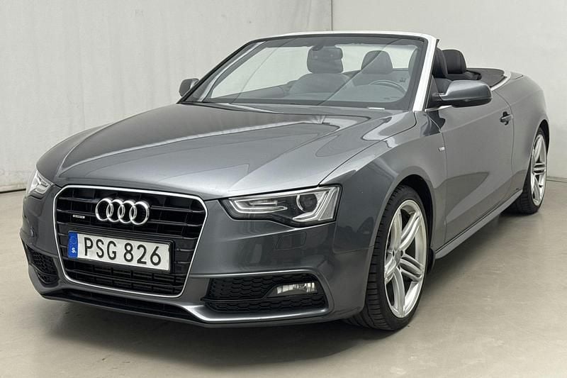 Grå Begagnad 2014 Audi A5 S-Line Sportkupé | 223 000 kr - Bild 1/4