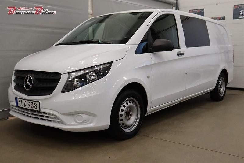 Vit Begagnad 2017 Mercedes Vito Van | 269 900 kr - Bild 1/4