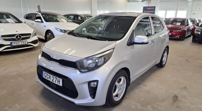 Grå Begagnad 2022 Kia Picanto Advance Halvkombi | 104 000 kr (Marknadspris) - Bild 1/4