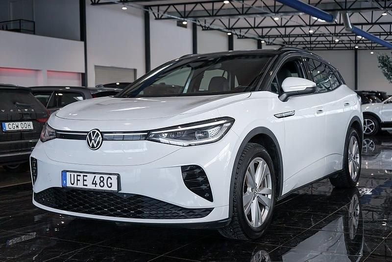 Begagnad VW ID.4 GTX 250 kW (340 HK) 2021 Vit SUV