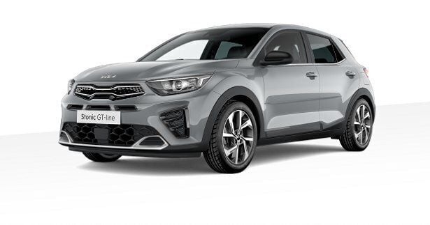 Blå Ny 2024 Kia Stonic 2 SUV | 263 000 kr - Bild 1/1
