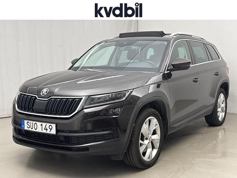 Brun (brun metallic) Begagnad 2019 Skoda Kodiaq SUV | 244 900 kr (Bra pris) - Bild 1/3