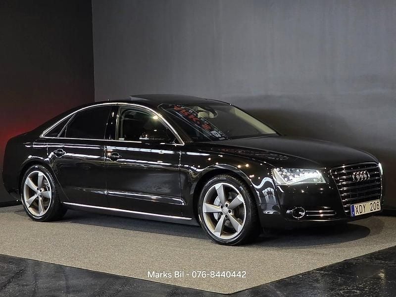 Begagnad Audi A8 250 HK (183 kW) 2010 Svart Sedan