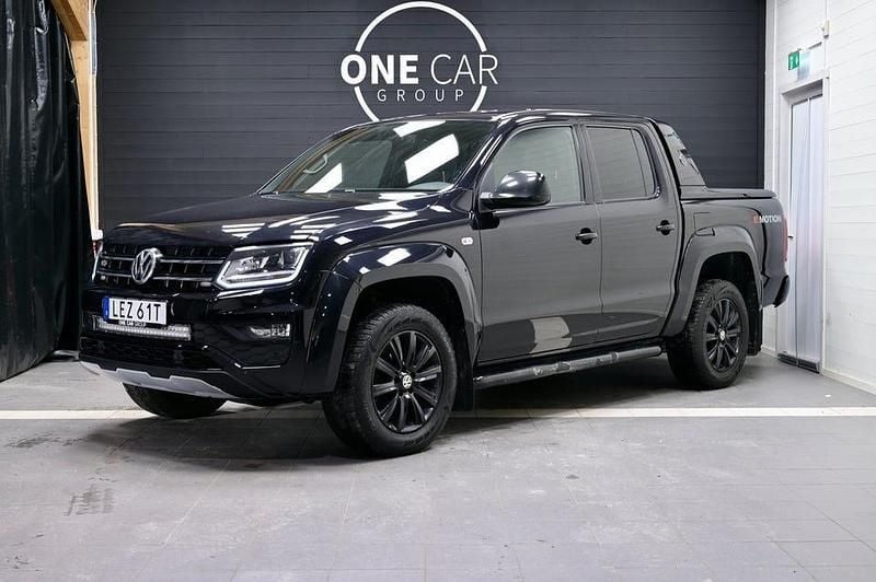 Svart Begagnad 2020 VW Amarok Aventura Pickup | 519 900 kr - Bild 1/4